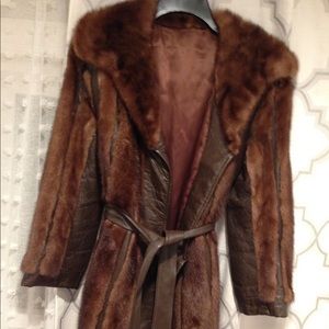 Mink coat